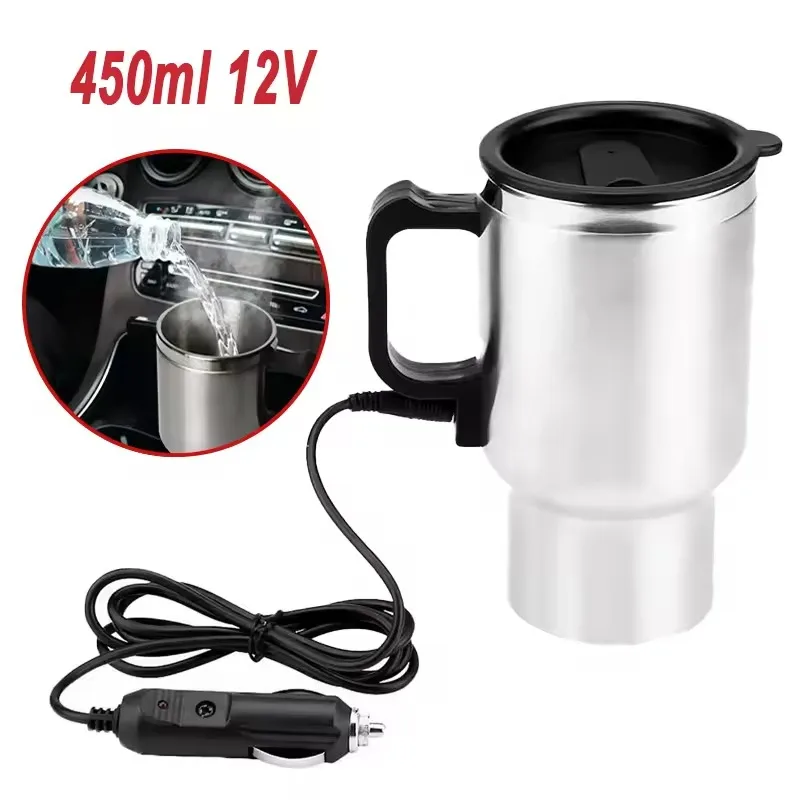 Camping Cooking Tin - Chaleira Elétrica para Carro 12V 450ml,