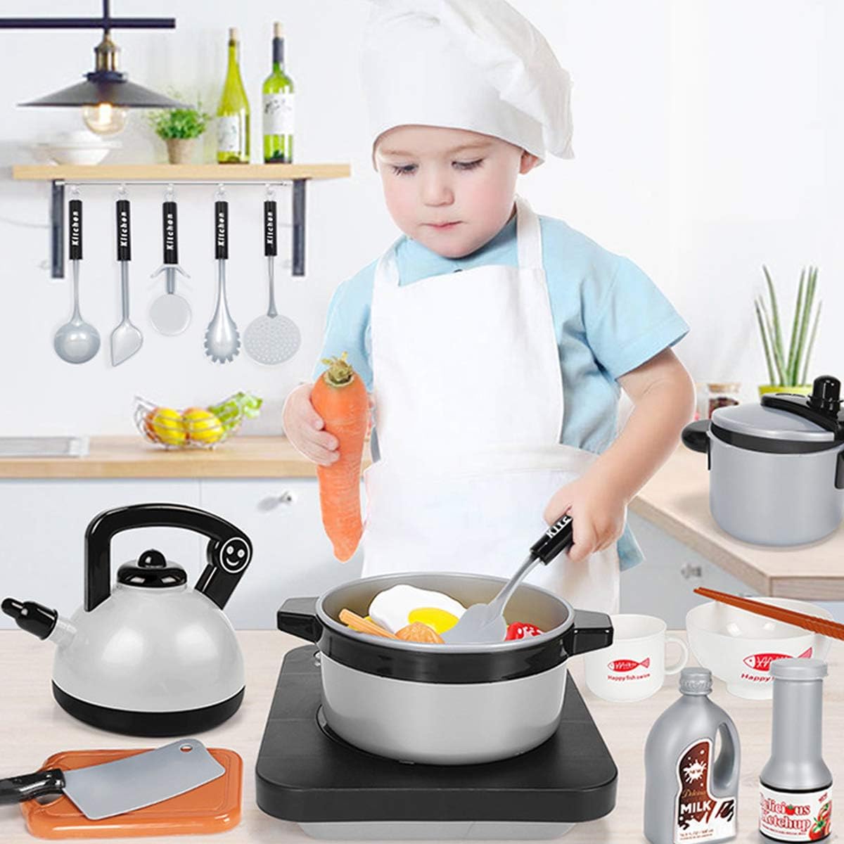 Camping Cooking Kids - Crianças conjunto de brinquedos de cozinha