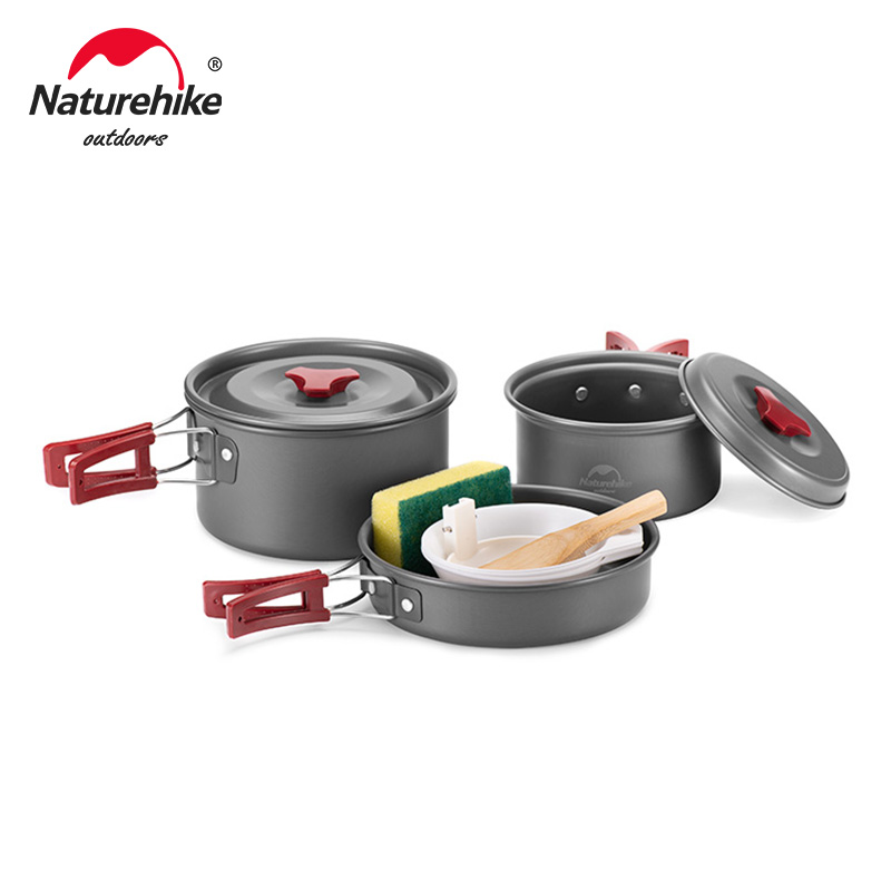 Camping Cooking Set Jetboil - Naturehike-Ultraleve Camping Pot, Utensílios de cozinha,