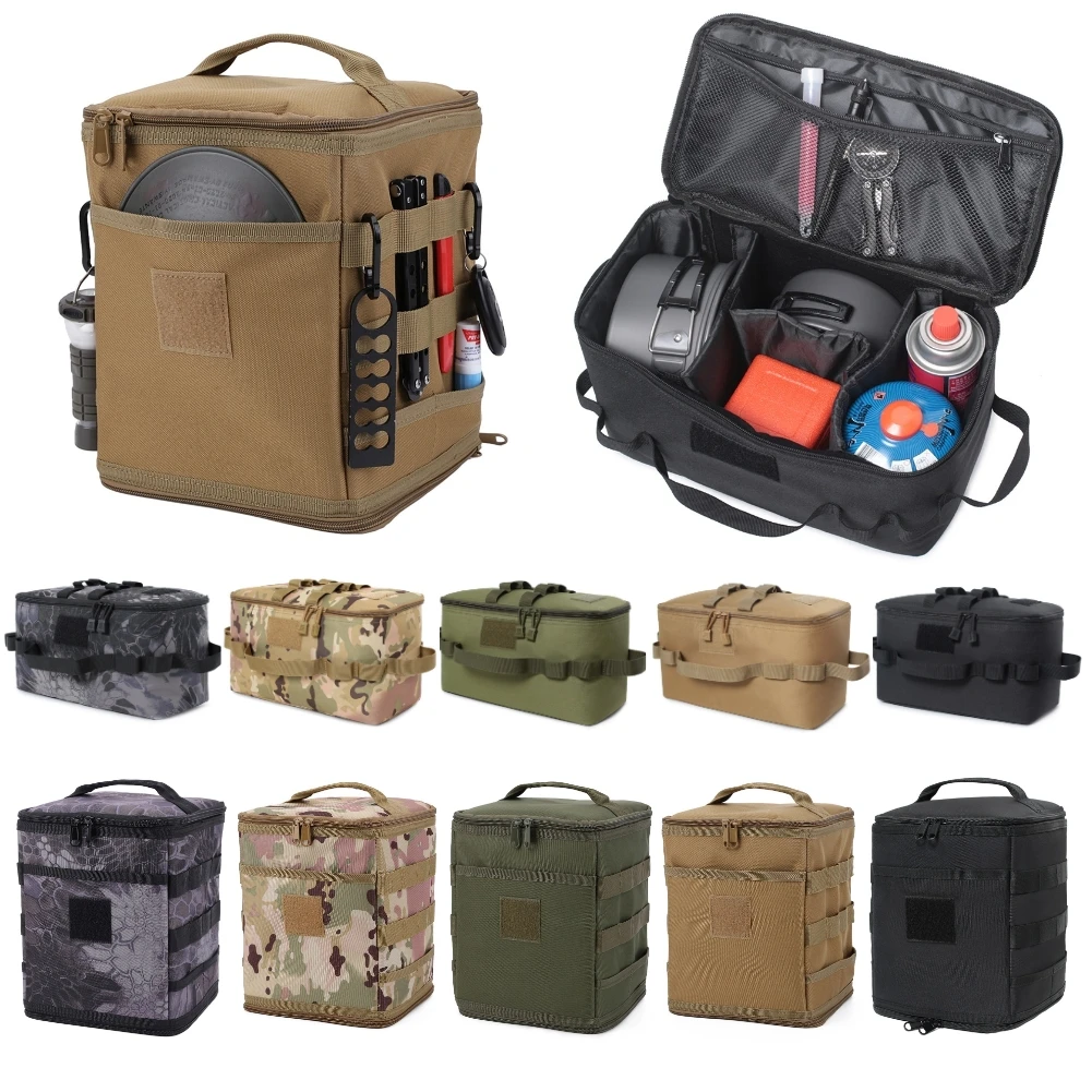 Camping Cooking Utensil Organizer - Bolsa tática saco de armazenamento de