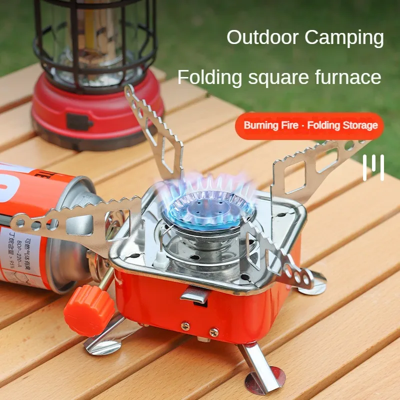 Camp Grill Portable Folding - Fogão a Gás Portátil Mini Quadrado