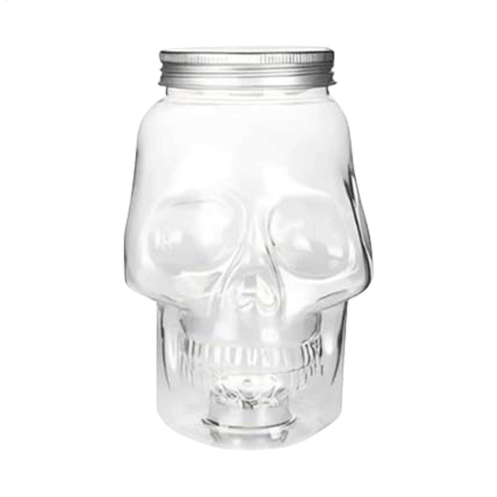 Camping Cooking Kids - Frascos de Caveira Reutilizáveis de 500ml/800ml