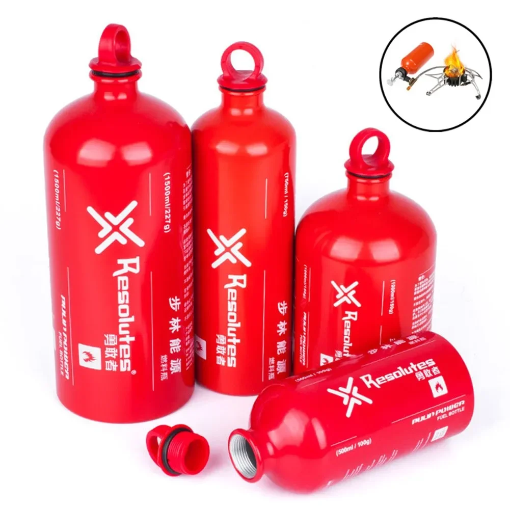 Camping Cooking Gas Stove - 1500/1000/750/500 ml garrafa de combustível de