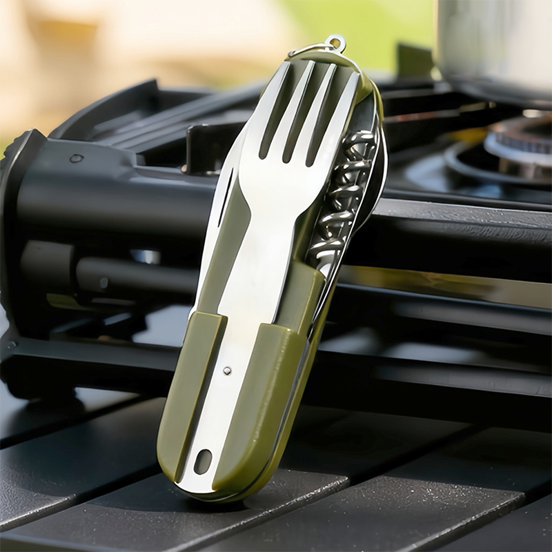 Camping Cooking Cutlery Set - Novo Conjunto de Talheres de Camping