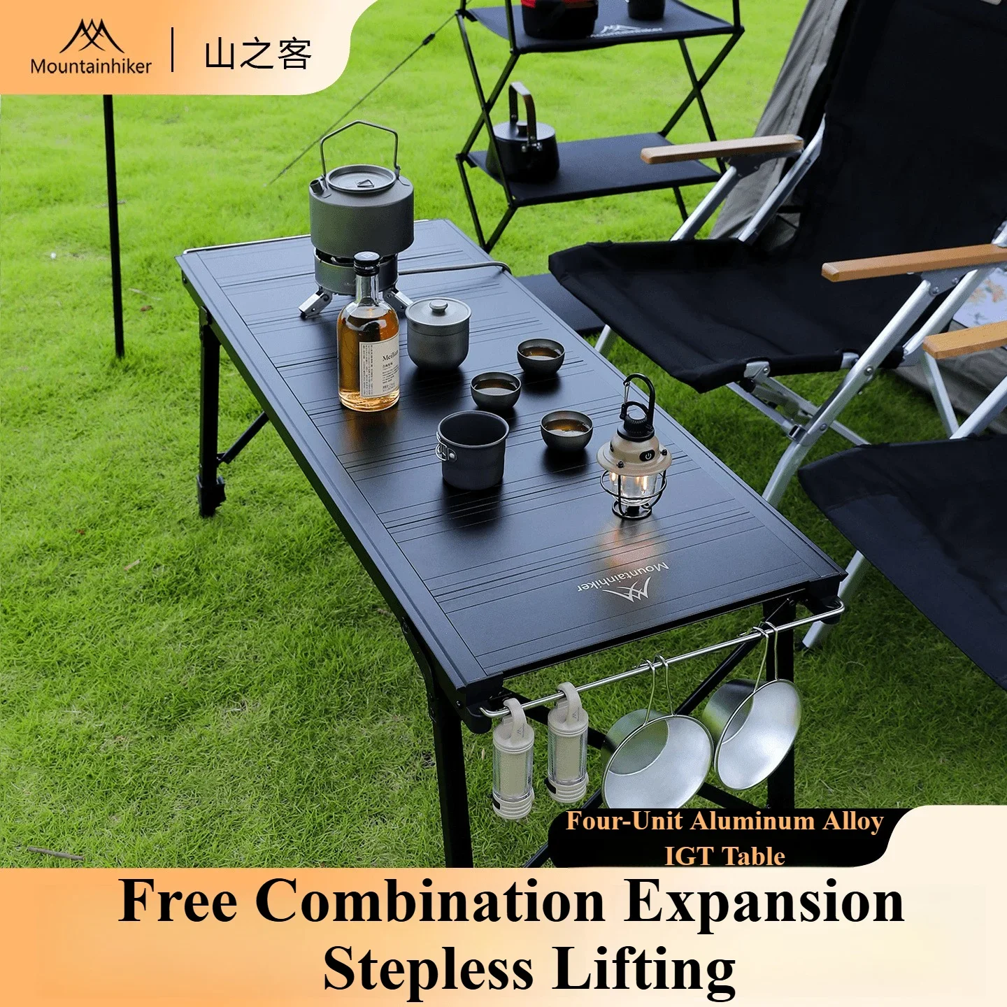 Camp Grill Portable Folding - Mesa de Churrasco Portátil para Camping