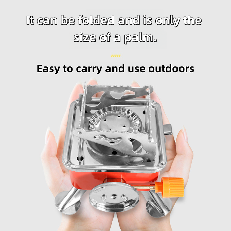 Fogão Mini Quadrado Portátil p - Camping Cooking On Fire avaliação e preço