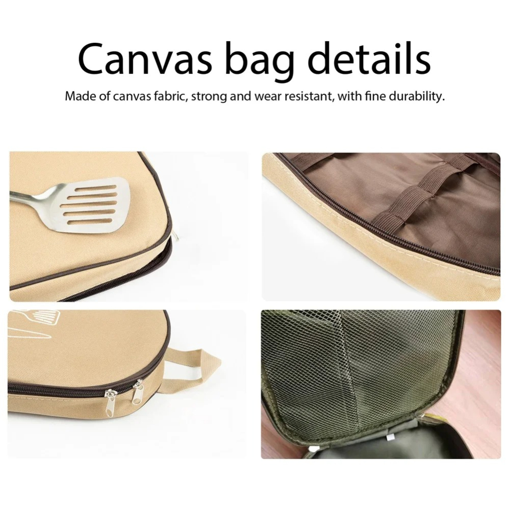 Bolsa portátil para cozinhar a - Camping Cooking Utensil Organizer avaliação e preço