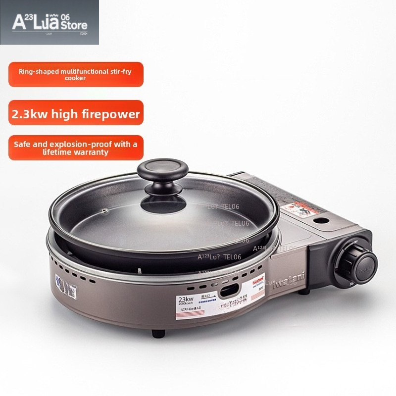 Fogão a Gás Portátil à Prova d - Camping Cooking Gas Stove avaliação e preço