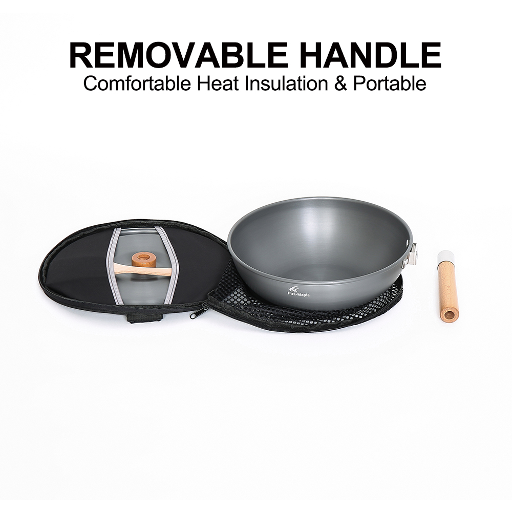 Wok de acampamento de bordo de - Camping Cooking On Fire avaliação e preço