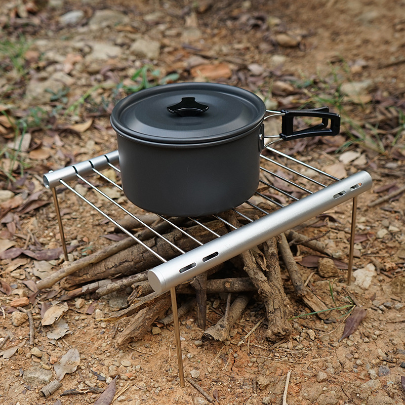 D5 mini bolso churrasqueira po - Camp Grill Portable Folding avaliação e preço