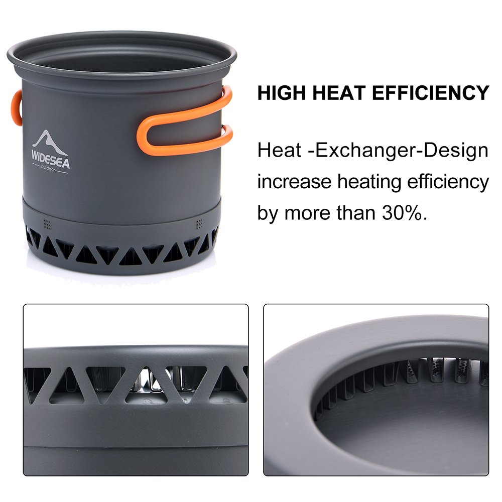 Widesea pote de acampamento 1. - Camping Cooking Set Jetboil avaliação e preço