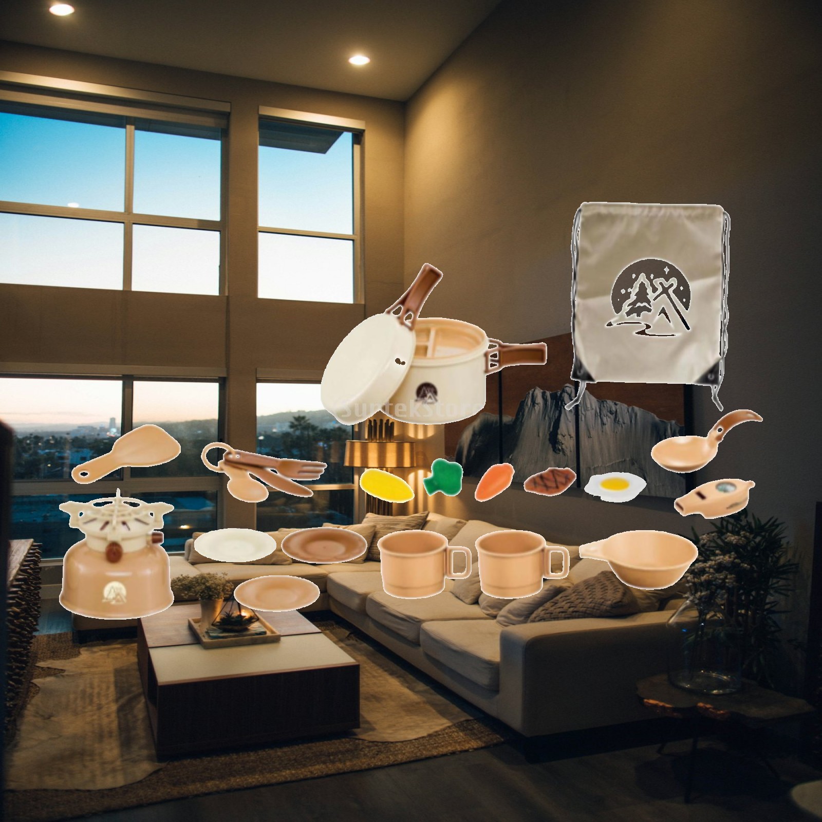 Conjunto de Cozinha para Campi - Camping Cooking Kids avaliação e preço