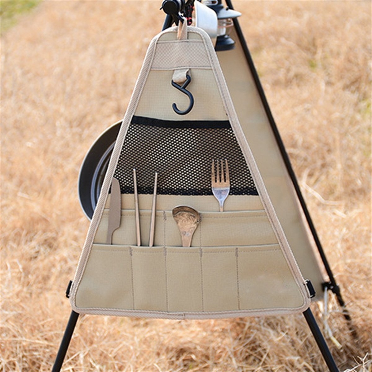 Bolsa Organizadora de Utensíli - Camping Cooking Utensil Organizer avaliação e preço