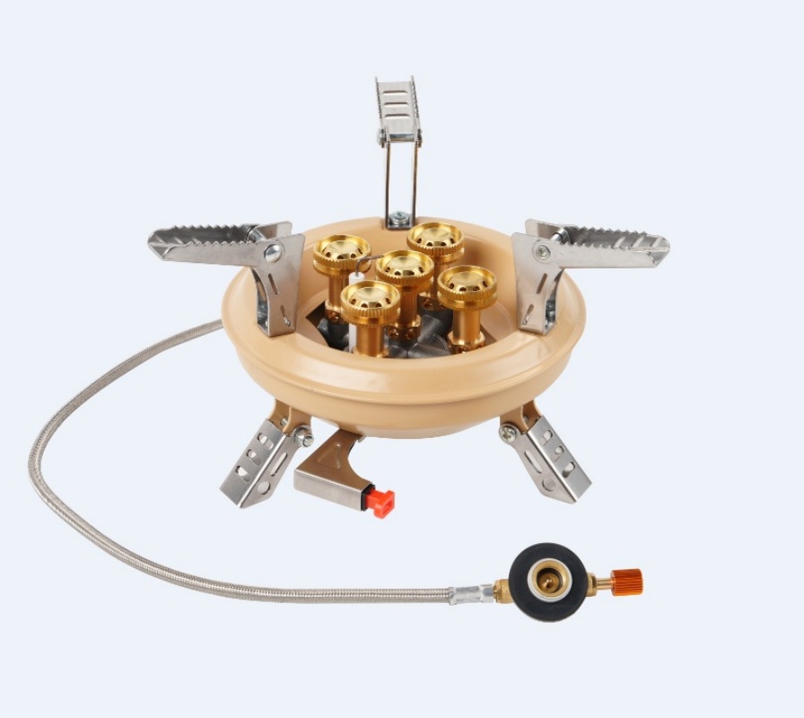 BRS-201A Fogão a gás portátil  - Camping Cooking Gas Stove avaliação e preço