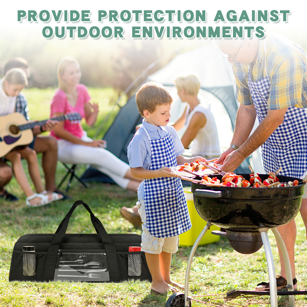 Bolsa de armazenamento durável - Camping Cooking Utensil Organizer avaliação e preço