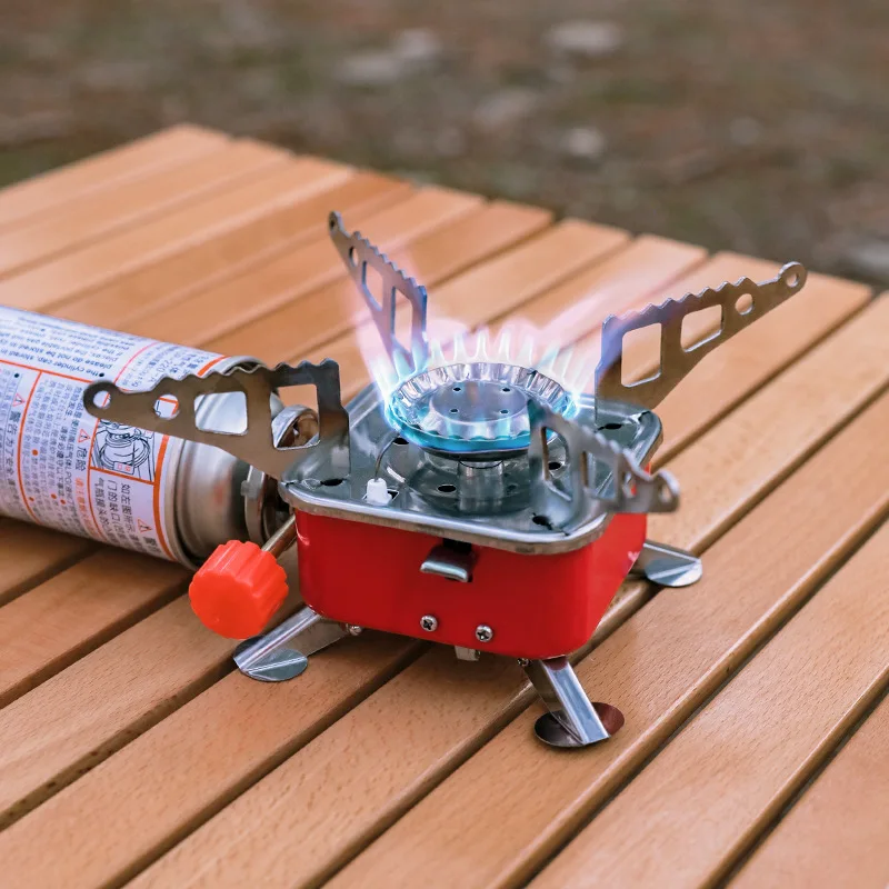 Fogão a Gás Portátil Mini Quad - Camp Grill Portable Folding avaliação e preço