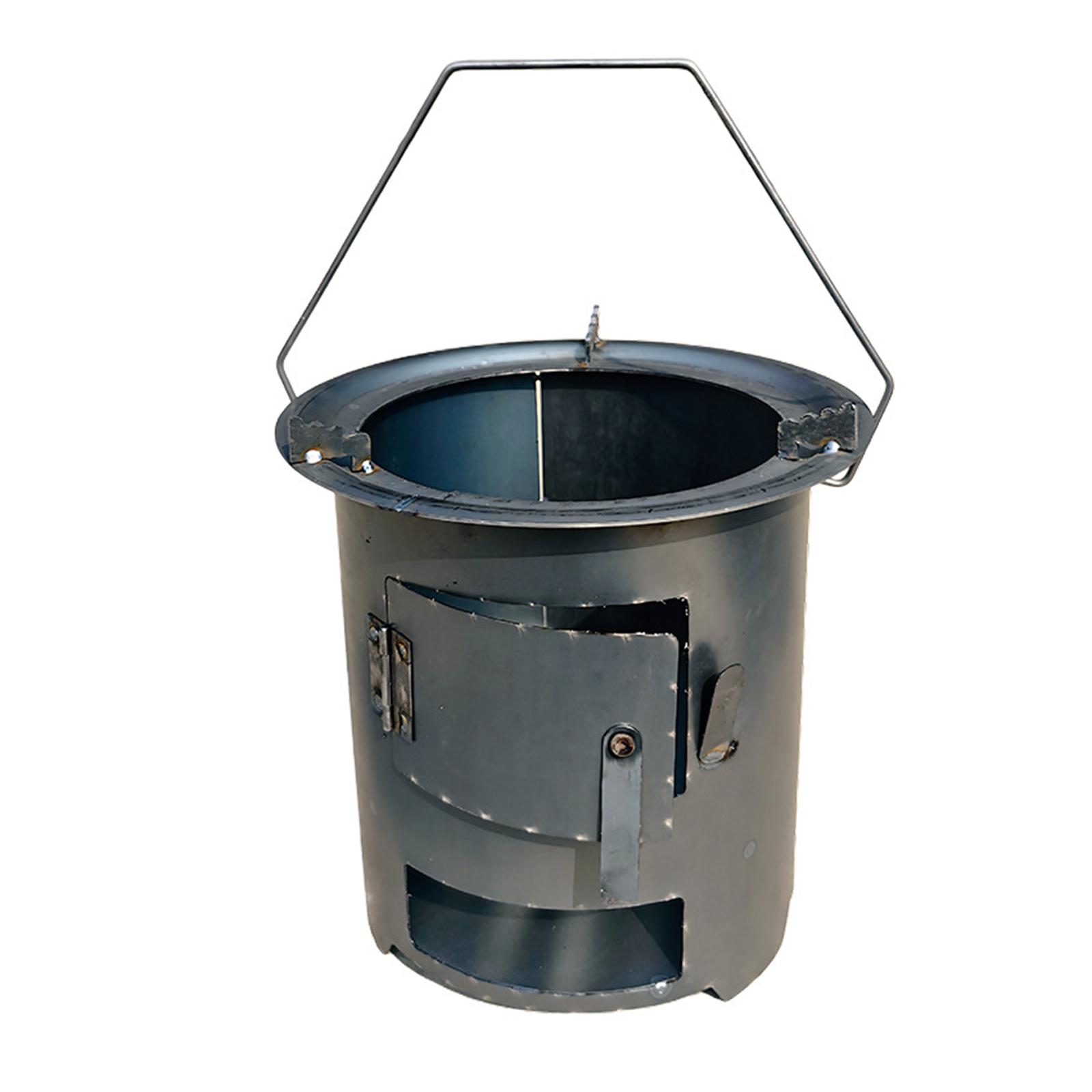 Fogão a Lenha para Camping, Ch - Camping Cooking Fire Pit avaliação e preço