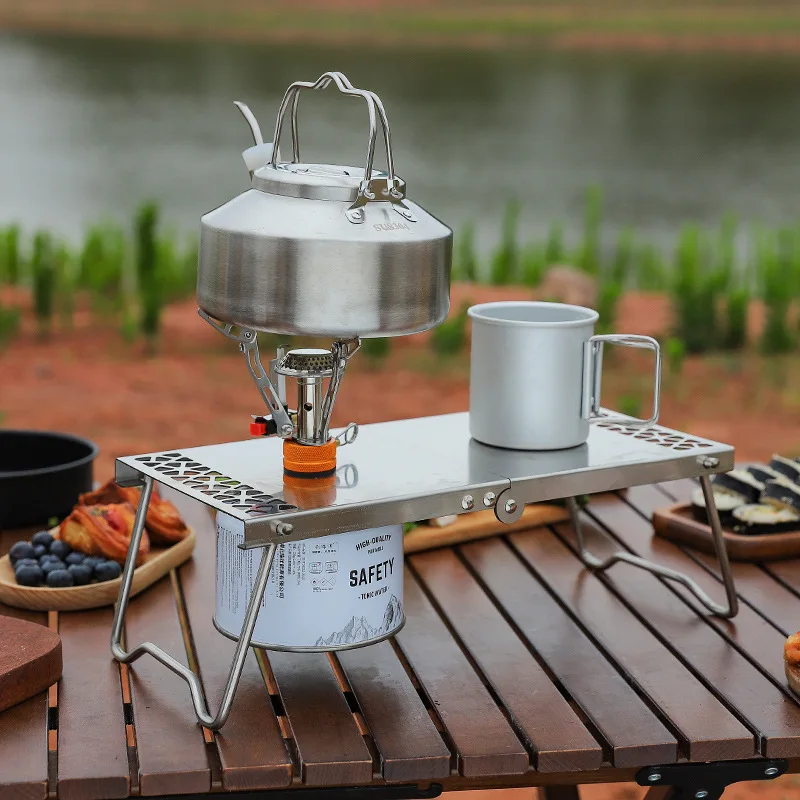 Mesa de Chá Portátil Mini para - Camp Grill Portable Folding avaliação e preço