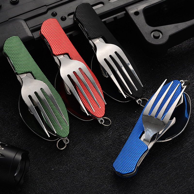 Conjunto de utensílio de acamp - Camping Cooking Cutlery Set avaliação e preço