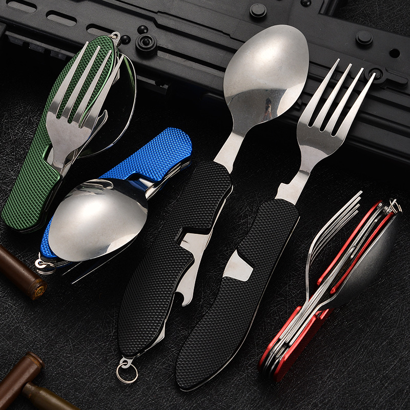 Conjunto de utensílio de acamp - Camping Cooking Cutlery Set avaliação e preço