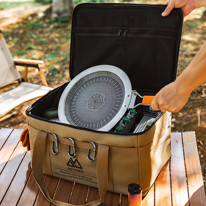 Caixa de Armazenamento Dobráve - Camping Outdoor Cooking Table avaliação e preço