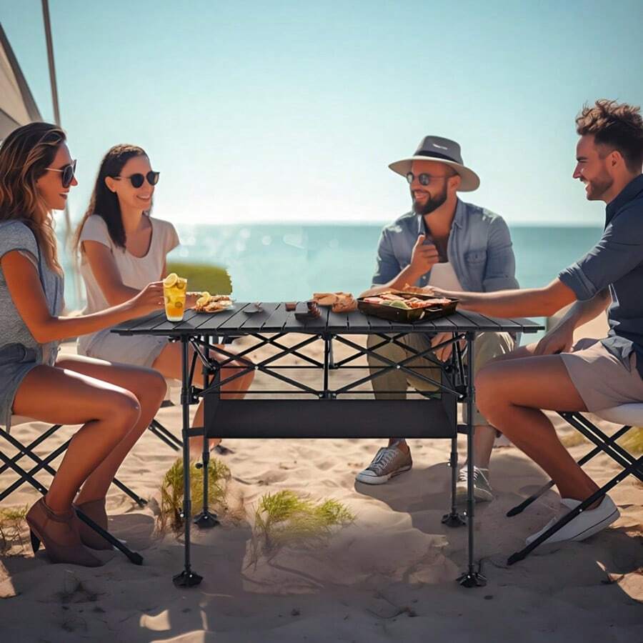 Mesa Portátil Dobrável Aoran p - Camp Grill Portable Folding avaliação e preço