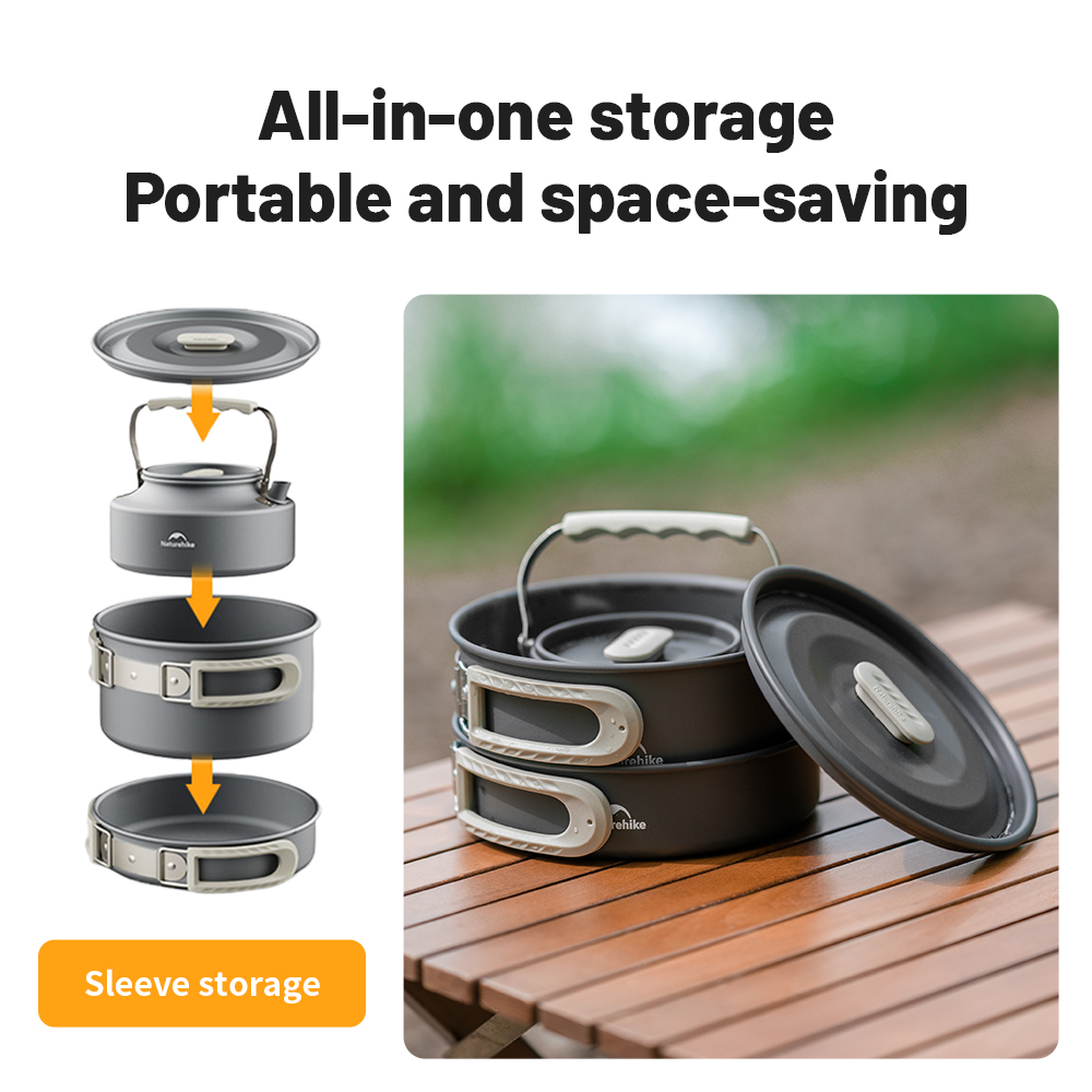 Naturehike kit de panelas de a - Camping Cooking Set Jetboil avaliação e preço