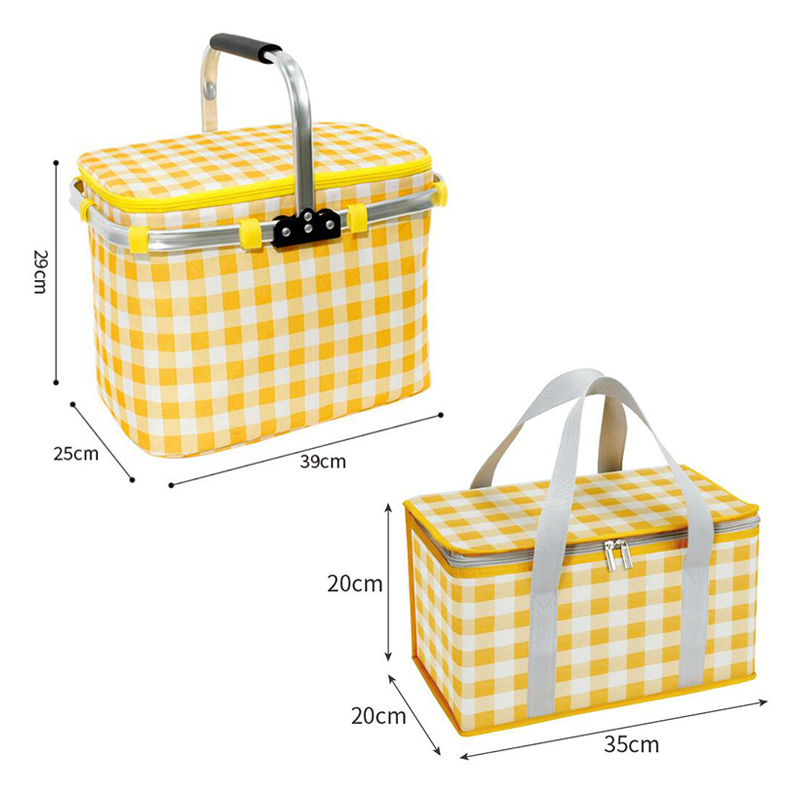 Retro Pastoral Folding Lunch B - Camping Cooking Utensil Organizer avaliação e preço