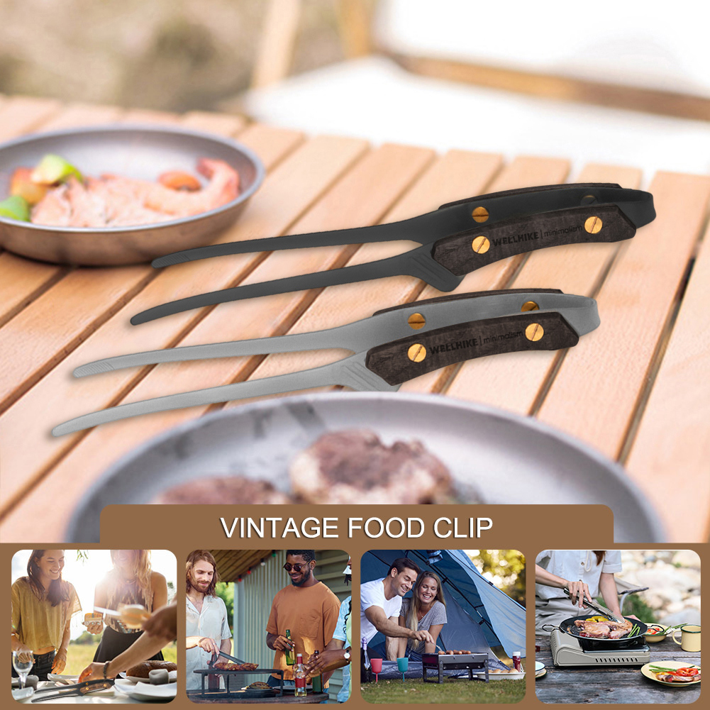 Pinça de Churrasco Vintage em  - Vintage Camping Cooking Set avaliação e preço
