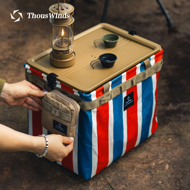 -Portátil Camping Bag, Outdoor - Camping Cooking Utensil Organizer avaliação e preço