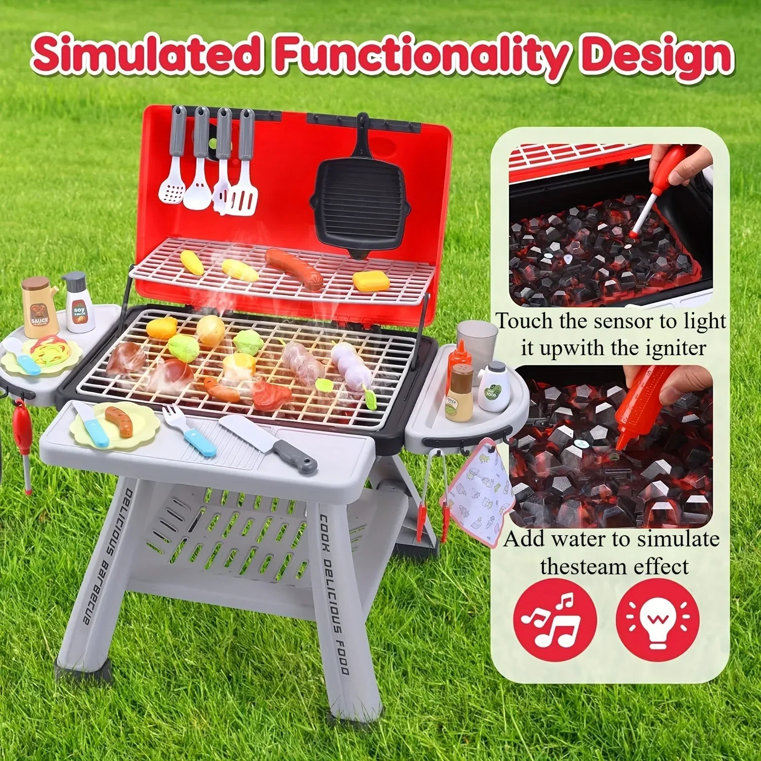 Churrasqueira conjunto de brin - Camping Cooking Kids avaliação e preço