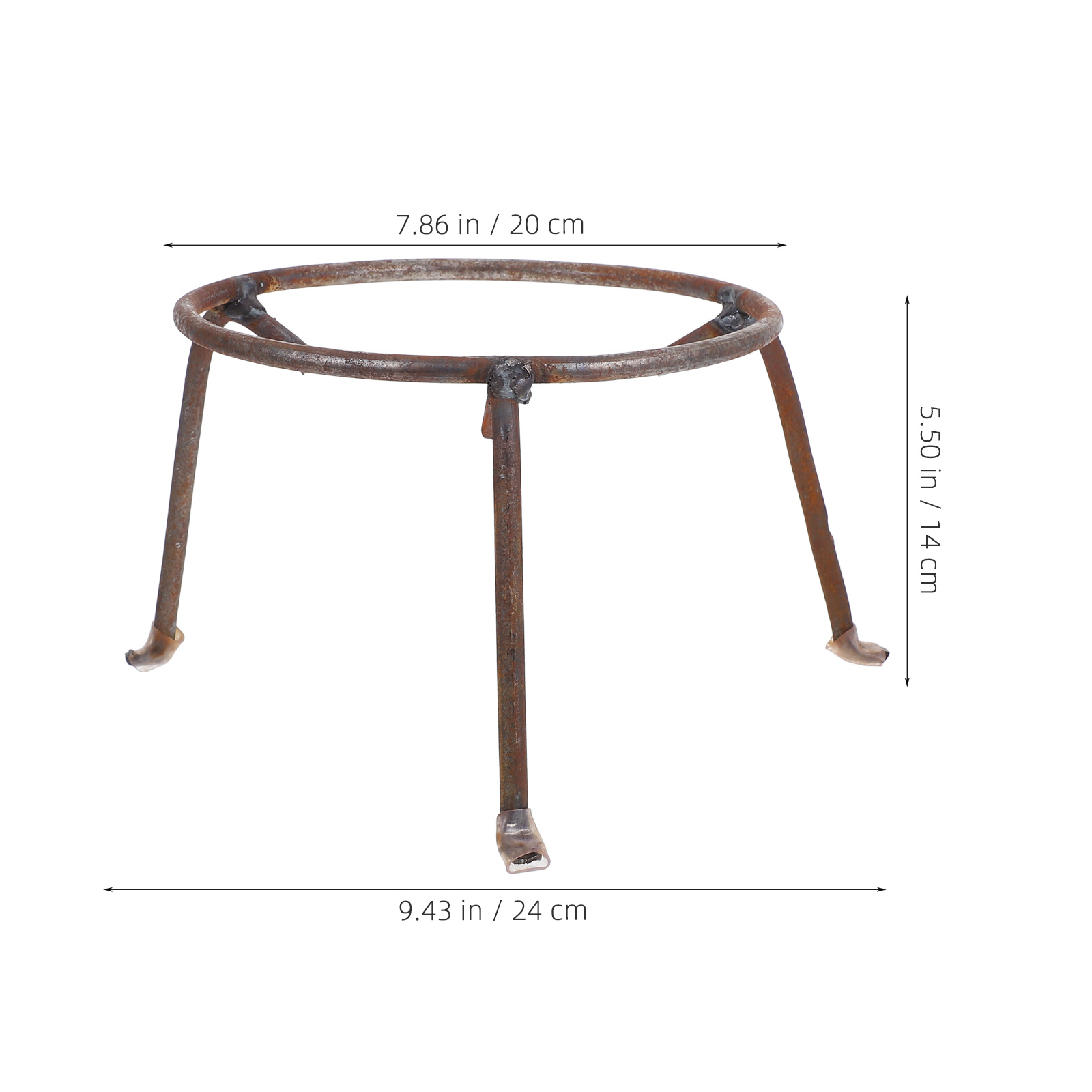 Pote suporte vergalhão durável - Camping Cooking Fire Pit avaliação e preço