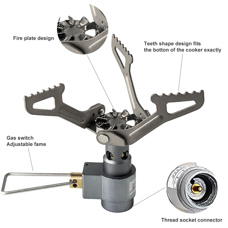 BRS Fogão a gás ao ar livre Mi - Camping Cooking Gas Stove avaliação e preço