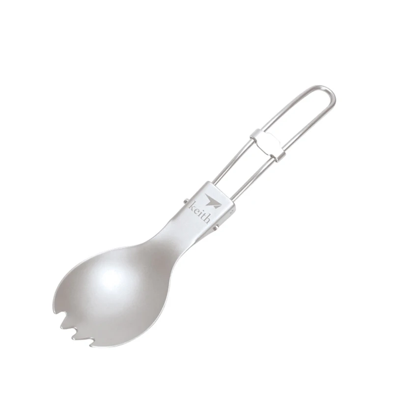 Keith colher dobrável de titân - Camping Cooking Cutlery Set avaliação e preço
