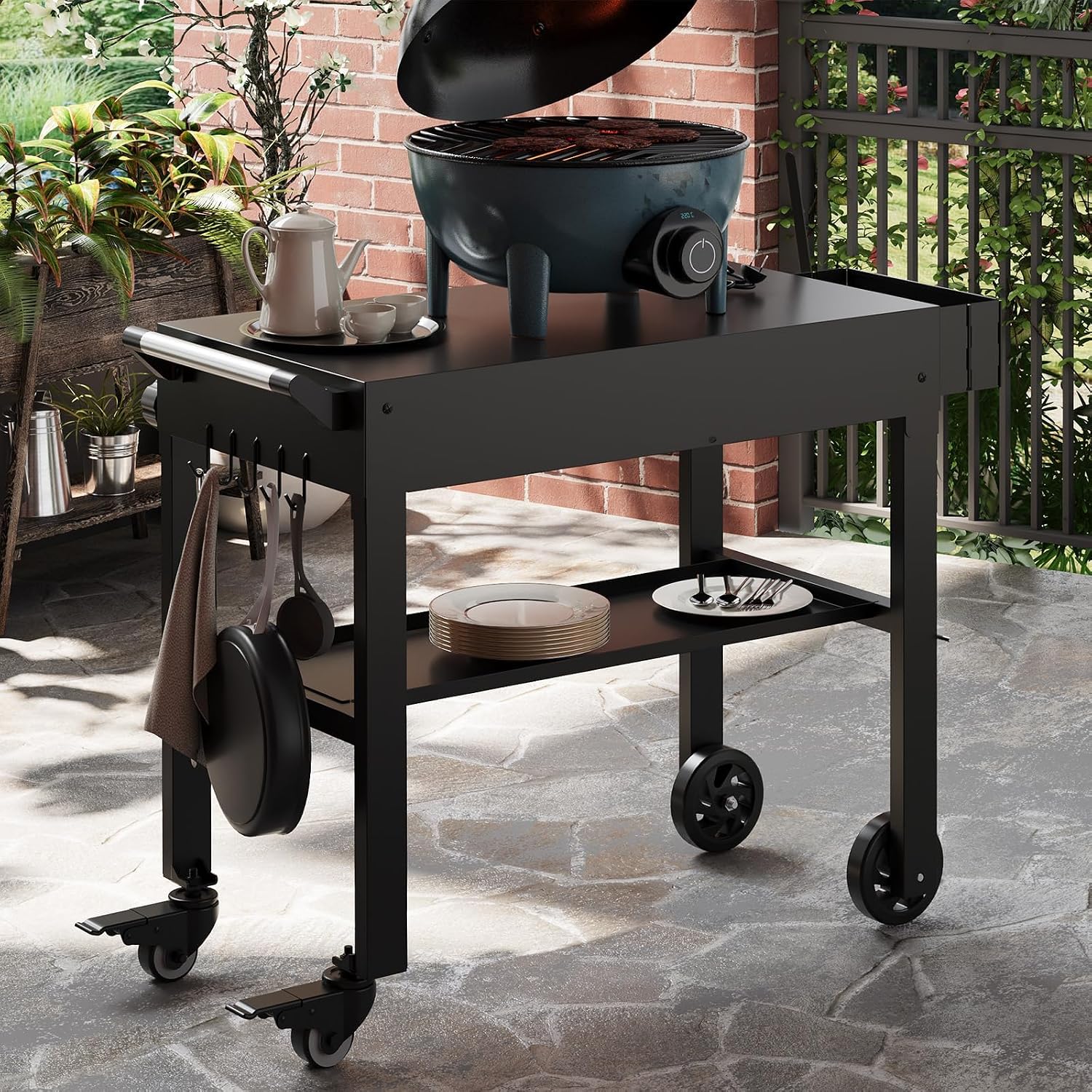 Carrinho de Churrasco Portátil - Camp Grill Portable Folding avaliação e preço