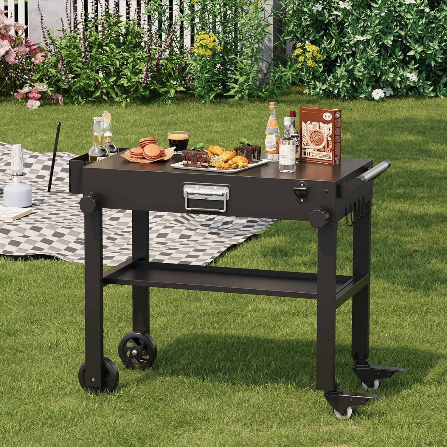 Carrinho de Churrasco Portátil - Camp Grill Portable Folding avaliação e preço