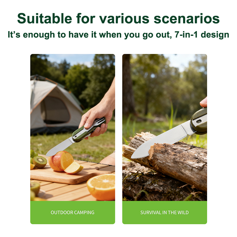 Novo Conjunto de Talheres de C - Camping Cooking Cutlery Set avaliação e preço