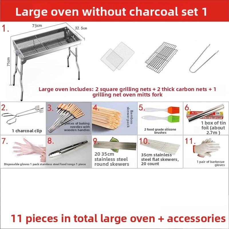 Churrasqueira Grande Dobrável  - Camp Grill Portable Folding avaliação e preço