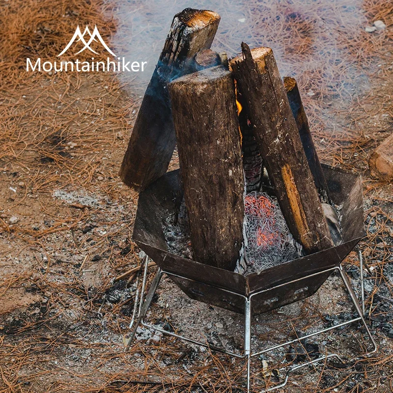 Mountainhiker acampamento ao a - Camp Grill Portable Folding avaliação e preço