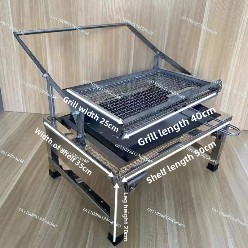 Churrasqueira Portátil Dobráve - Camp Grill Portable Folding avaliação e preço