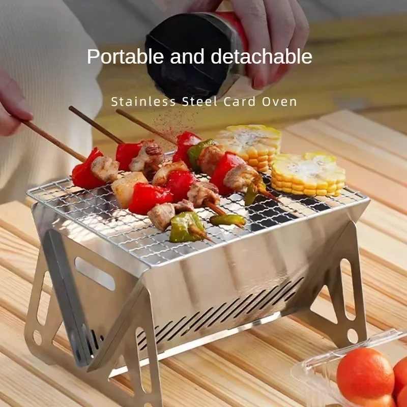 Churrasqueira Portátil Dobráve - Camp Grill Portable Folding avaliação e preço