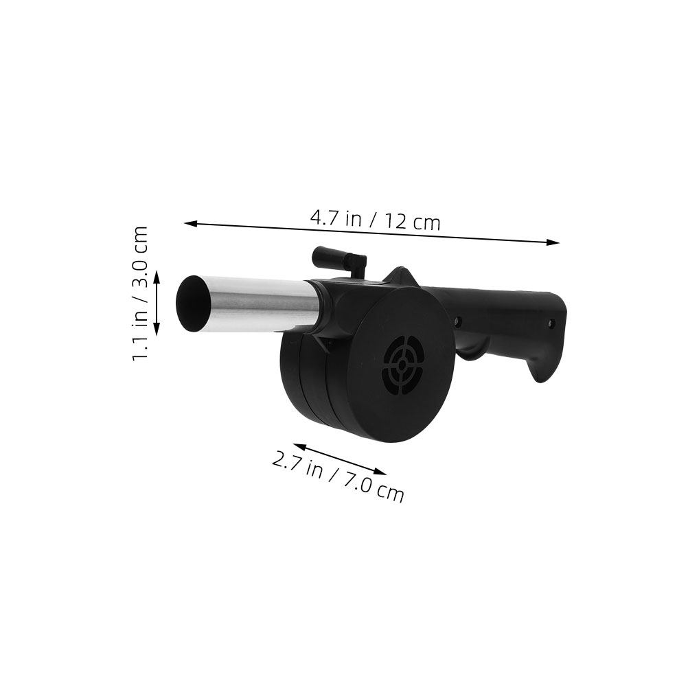 Ventilador Manual Preto com Ma - Camping Cooking Fire Pit avaliação e preço